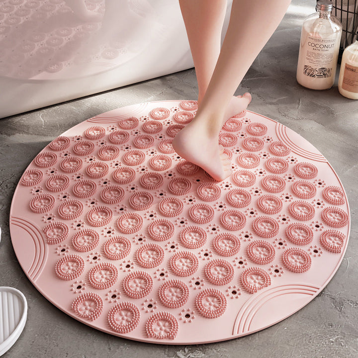 Textured Memory Foam Bath Mat Kalsten
