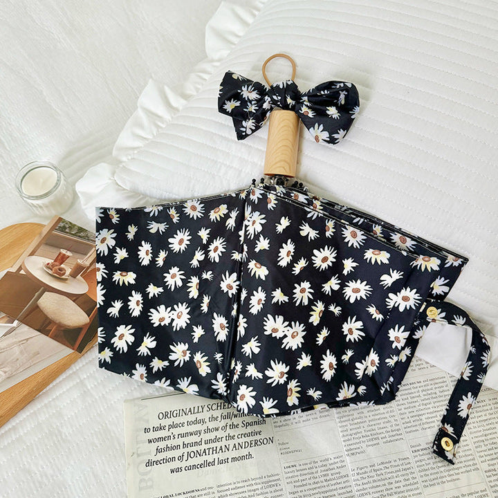 Women Foldable Shopping Bag with Charming Flower Design Kalsten