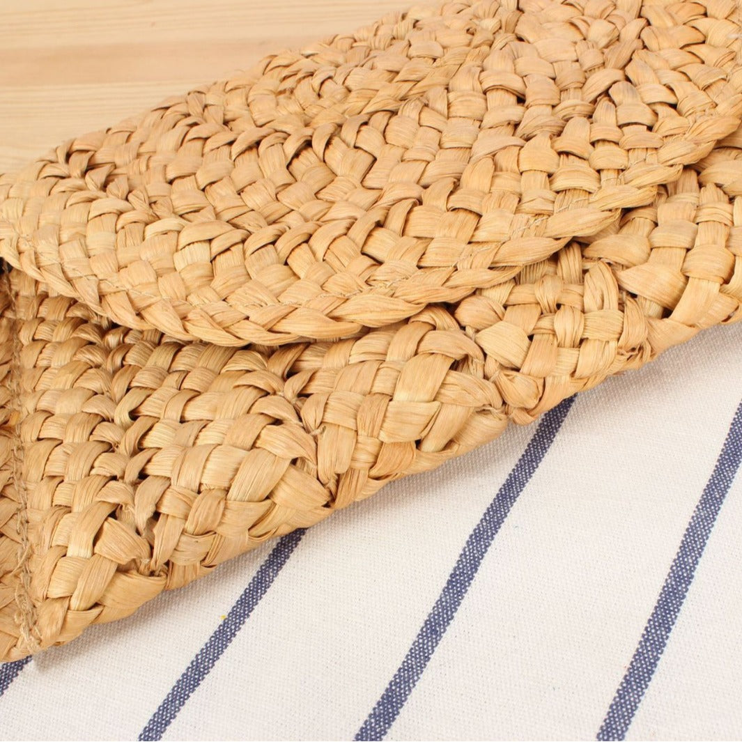 Clutch Made of Handmade Basket Weave Kalsten