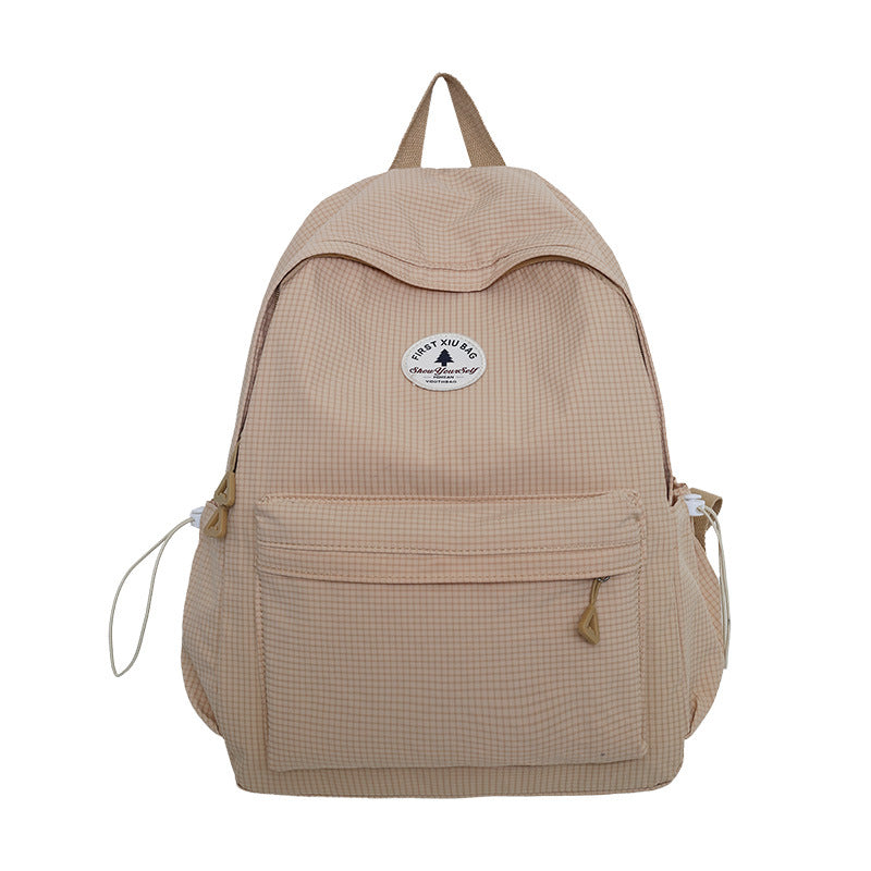 Casual Multi-Compartment School Backpack Kalsten