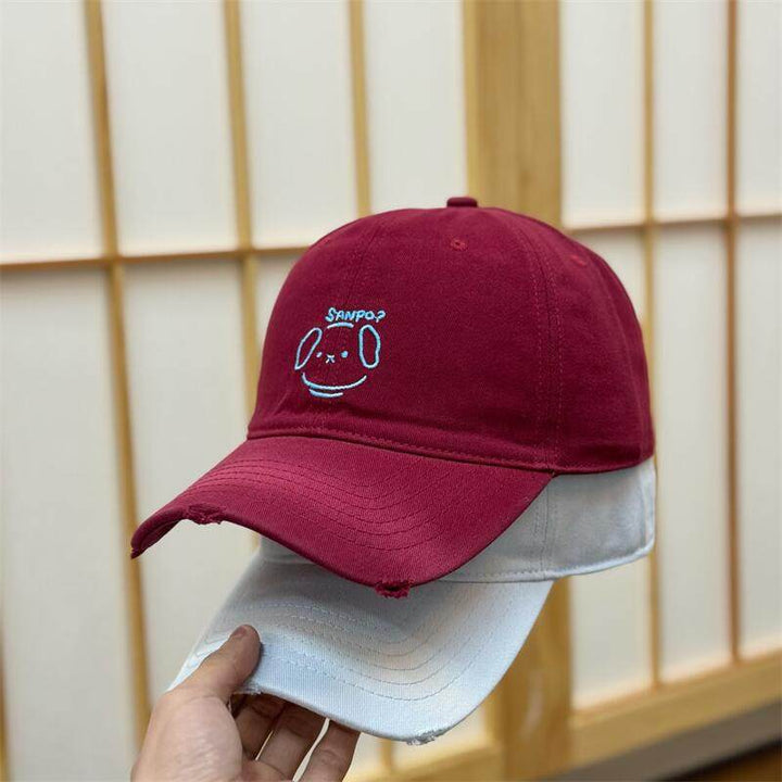Women's Casual Character-Embroidered Baseball Cap Kalsten