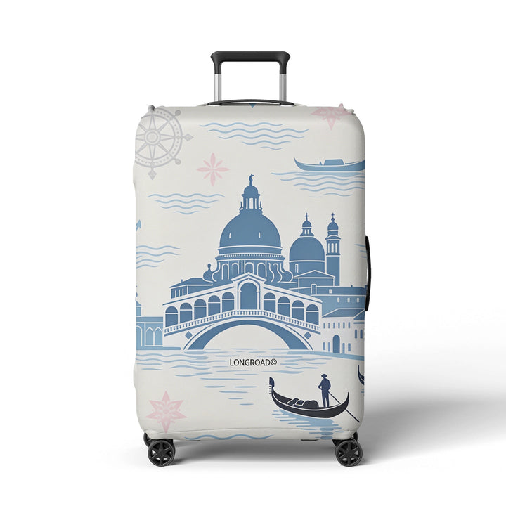 Women's suitcase cover in futuristic design Kalsten