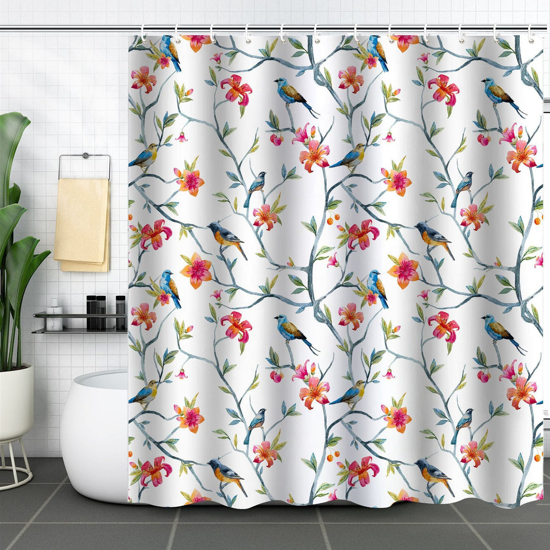 Nature-Inspired Shower Curtain Kalsten