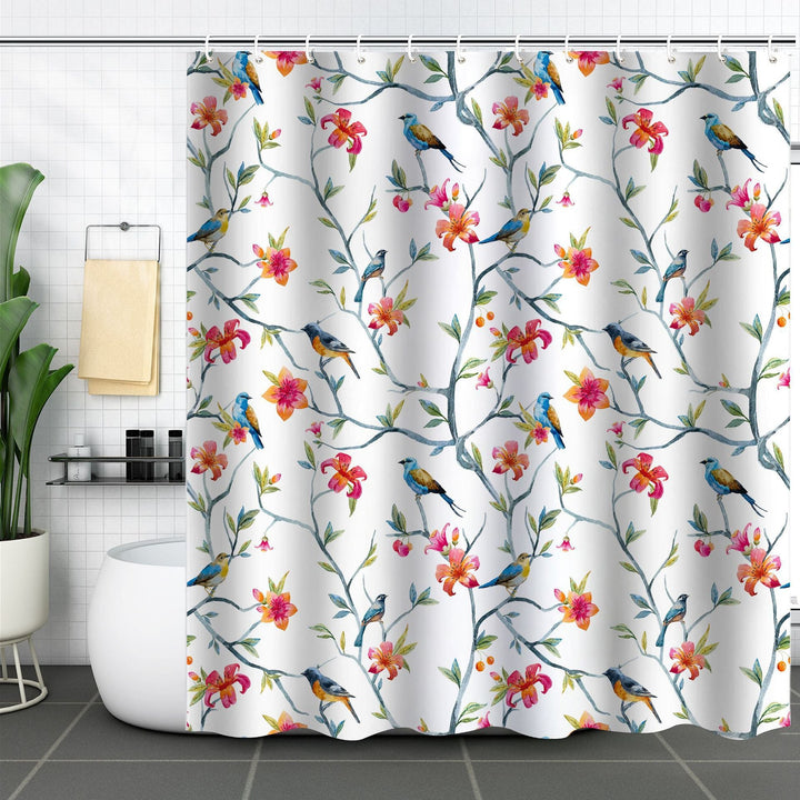 Nature-Inspired Shower Curtain Kalsten