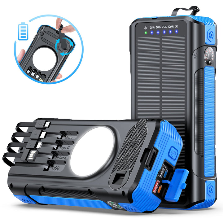 Multifunctional Solar Powerbank with LED Display Kalsten