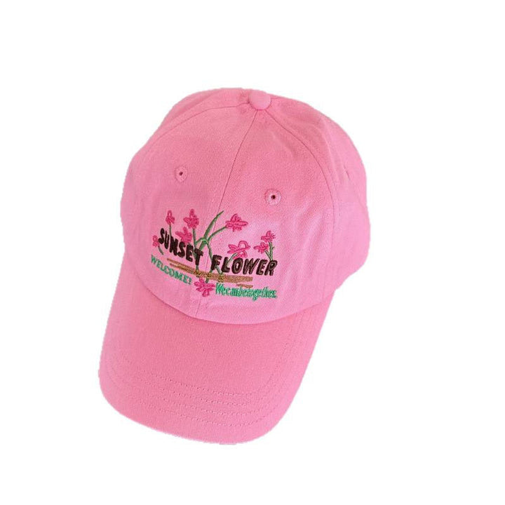 Women's Embroidered Floral Baseball Cap Kalsten
