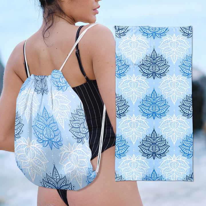 Tote bag with integrated towel Kalsten