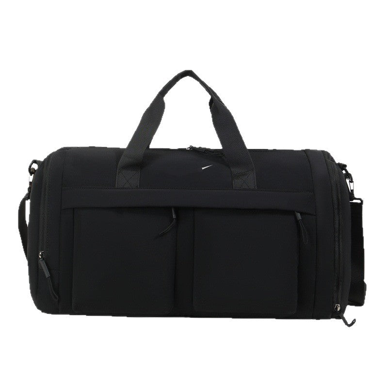 Sporty duffel bag with multiple exterior pockets Kalsten
