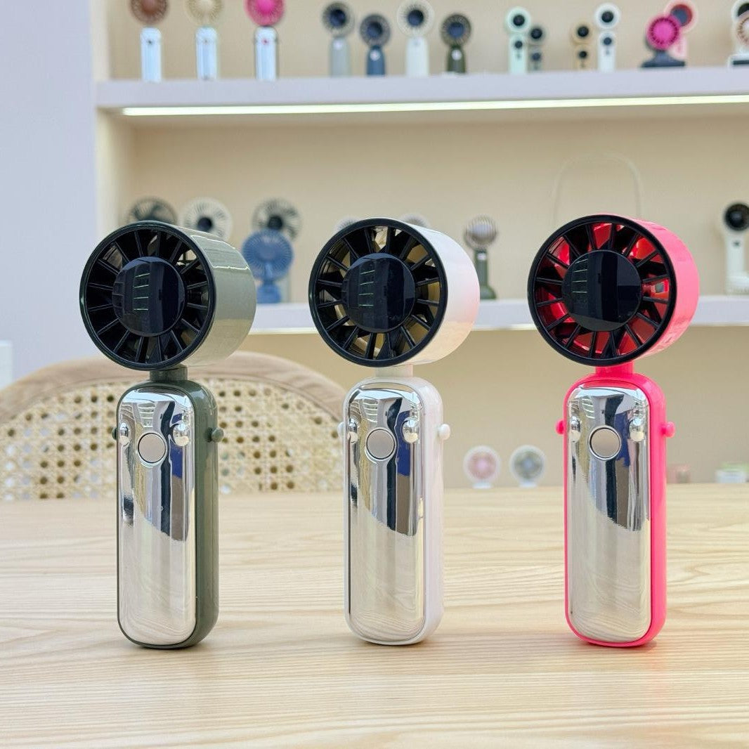 Unisex Portable Handheld Fan with Powerful Battery and Compact Design Kalsten