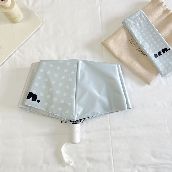 Women's folding umbrella with unique star pattern and practical carrying bag Kalsten