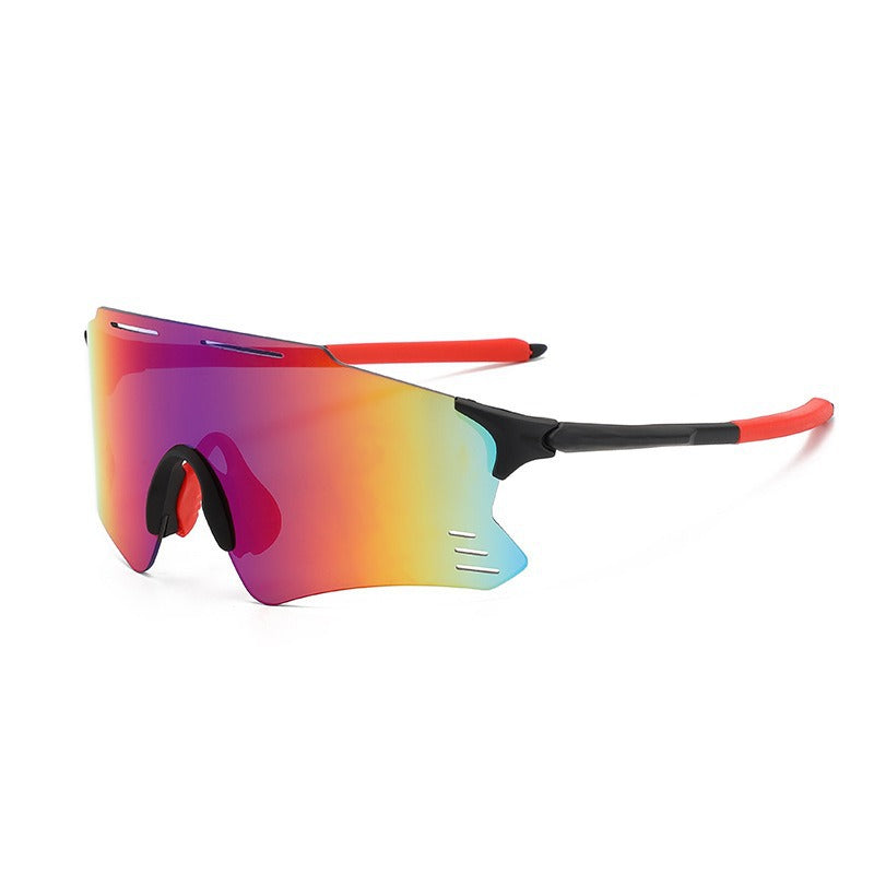 Unisex nan sporty sunglasses with a single-piece visor polarized lenses non-slip nose pad Kalsten