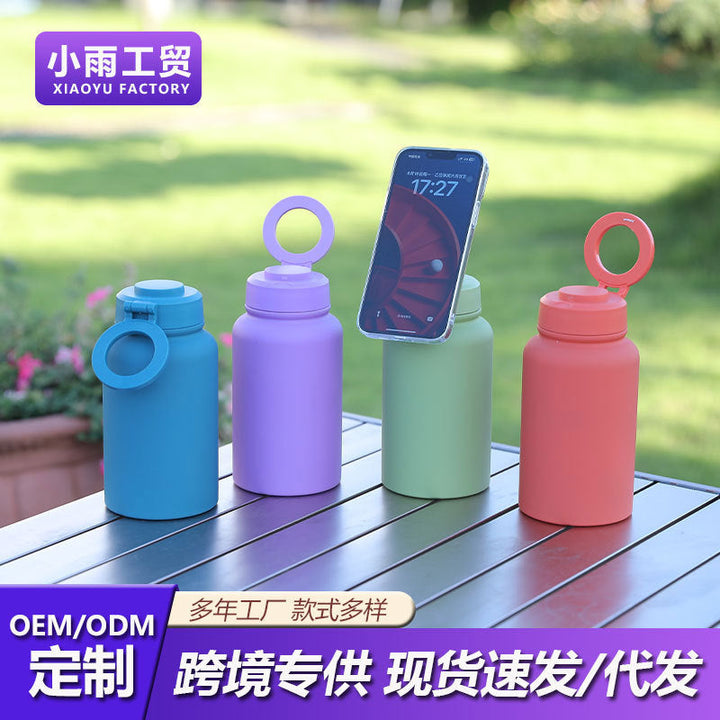 Unisex high-quality insulated drinking bottle with practical carrying handle Kalsten