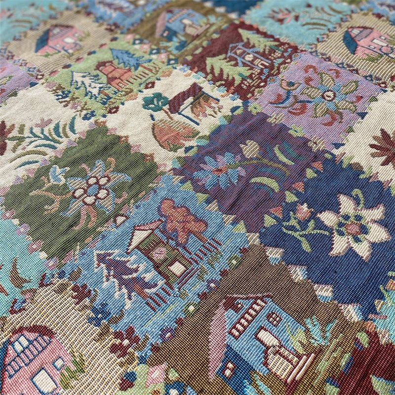 Birds and Leaves Decorative Table Runner