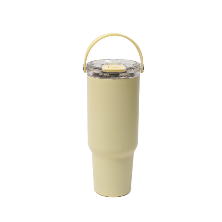 Women's insulated drinking cup with robust silicone grip and leak-proof lid Kalsten