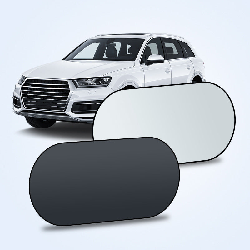 Unisex custom-made foldable rear window sunshade oval thermal insulating Kalsten