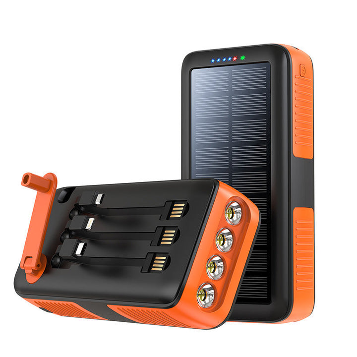 Solar Powerbank with Multifunctional LED Lights Kalsten