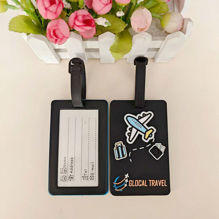 Unisex Luggage Tag with Innovative Air Travel Design Kalsten