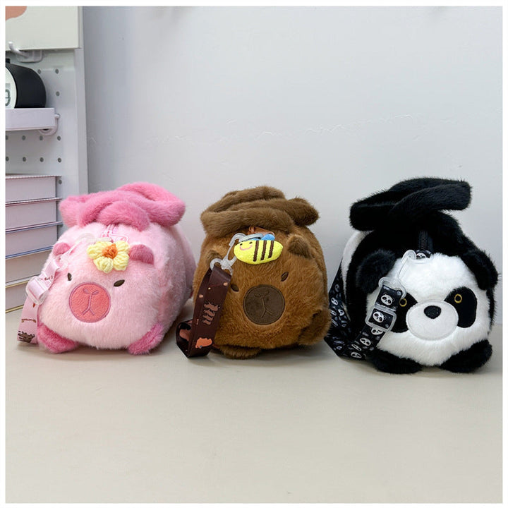 Plush Handbag in Panda Design Kalsten