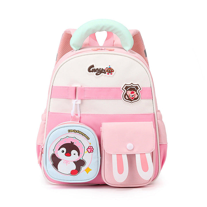 Children's Cute Character Design School Backpack