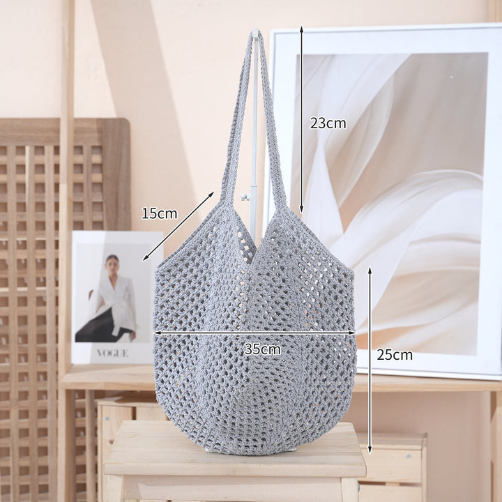 Handcrafted mesh tote bag Kalsten