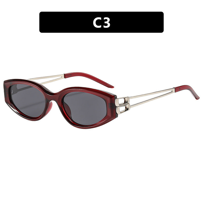 Women's Cat-Eye Sunglasses with distinctive plastic frame and stylish accents Kalsten