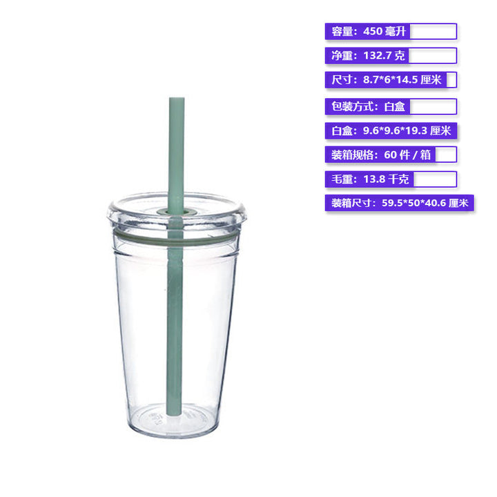 Ladies Insulated Drinking Cup with Sturdy Silicone Straw Kalsten