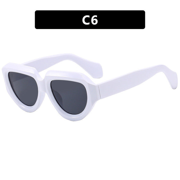 Women's fashionable sunglasses with unique, angular frame Kalsten
