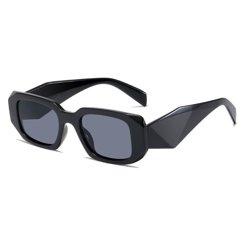 Women’s square designer sunglasses with modern accented frame Kalsten