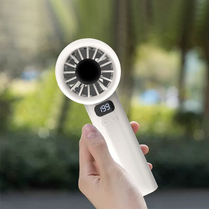 Ladies portable mini fan with smart display Kalsten