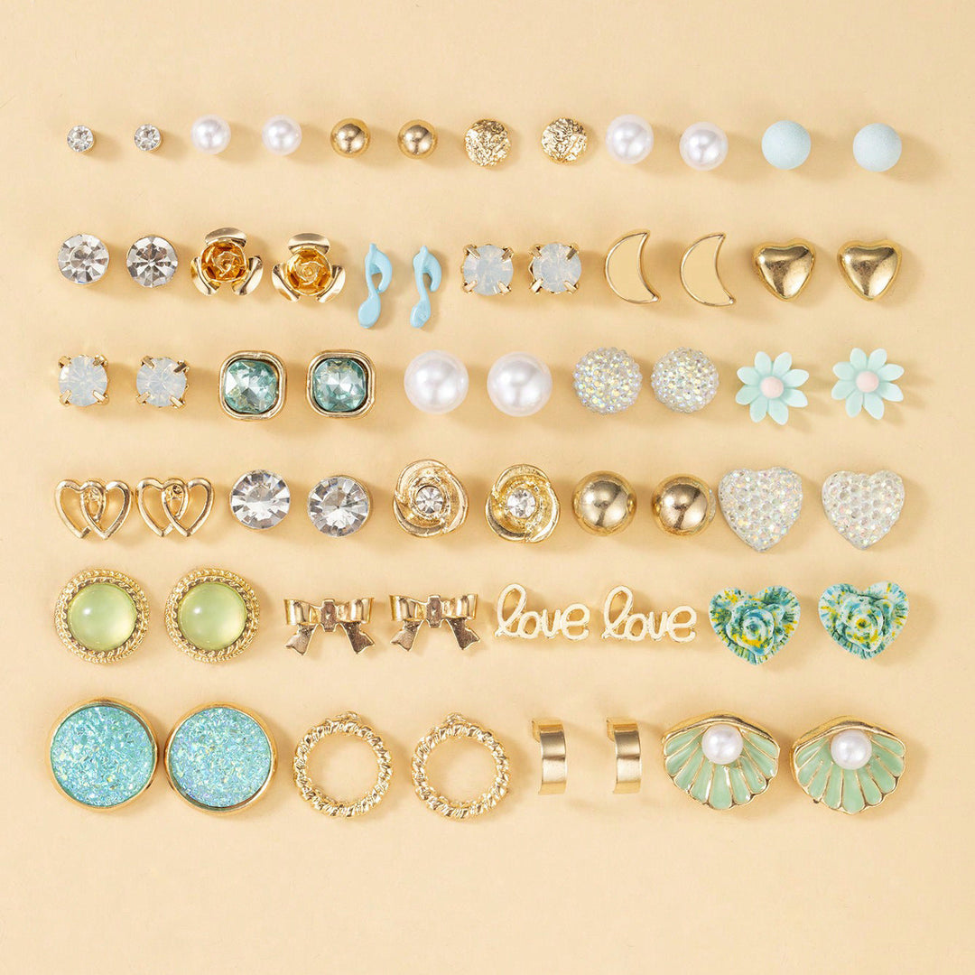 Earring set with versatile motifs Kalsten
