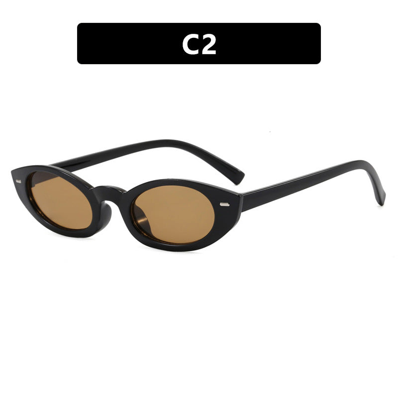 Women's Cat-Eye Sunglasses with Modern Transparent Frame Kalsten