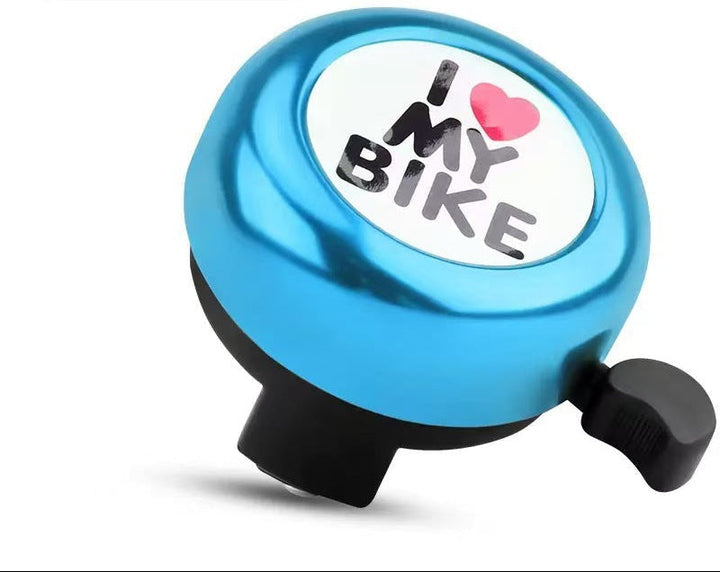 compact stainless steel handlebar bell with quick-release thumb lever Kalsten
