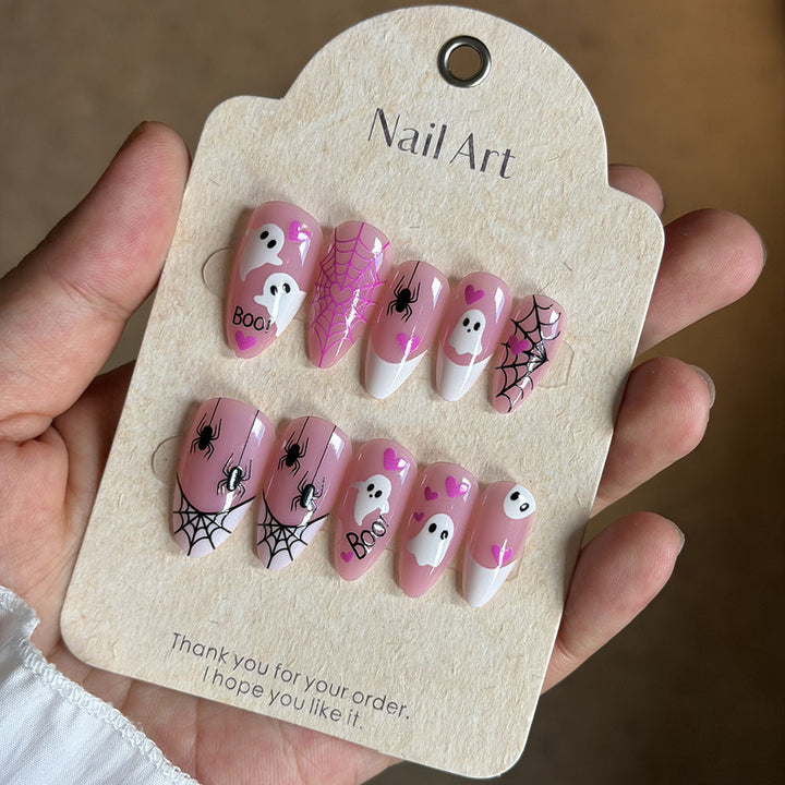 Halloween-Themed Press-On Nail Art Set Kalsten