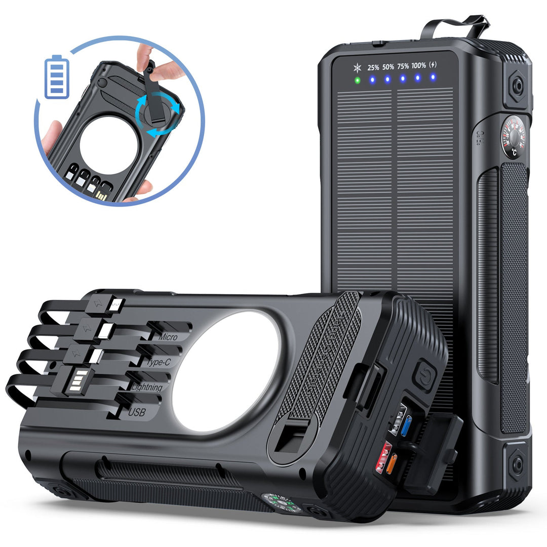Multifunctional Solar Powerbank with LED Display Kalsten
