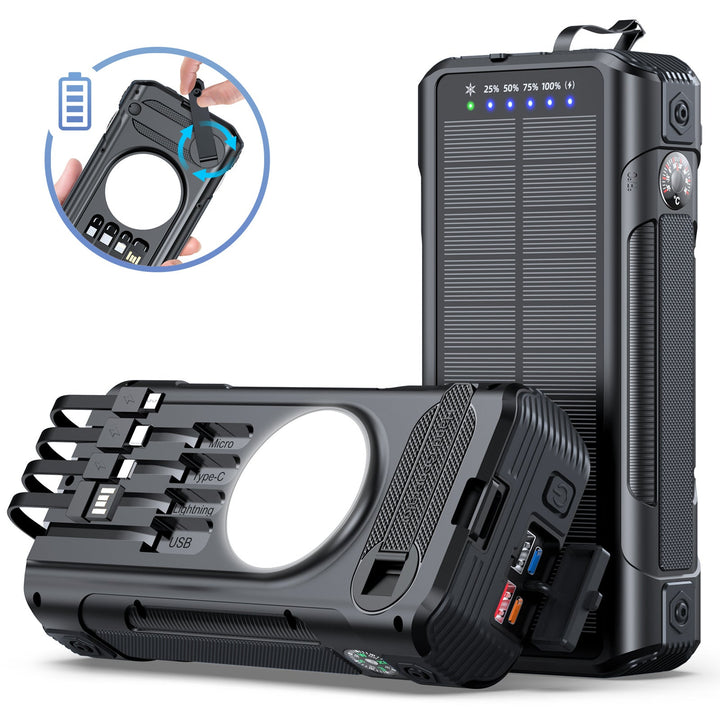 Multifunctional Solar Powerbank with LED Display Kalsten