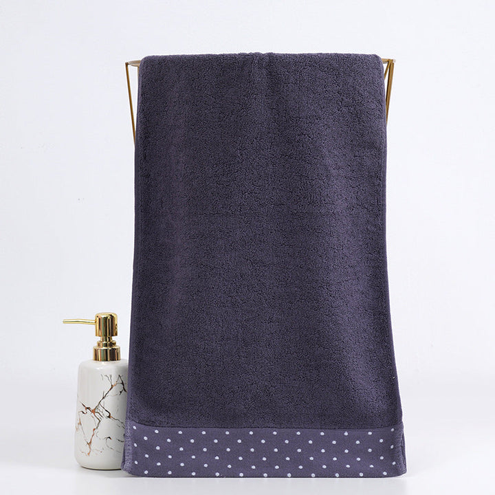Terry Towel With Stylish Polka Dot Design Kalsten