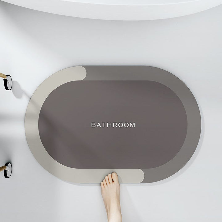 Contemporary Abstract Bathroom Mat Kalsten