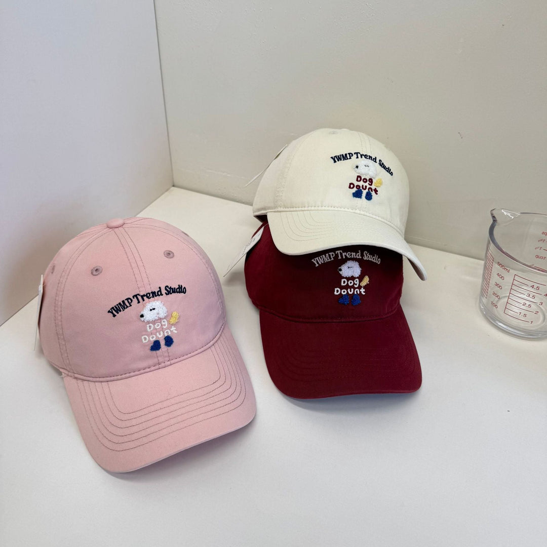Unisex Embroidered Dog-Themed Baseball Cap Kalsten