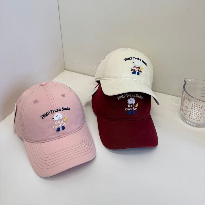 Unisex Embroidered Dog-Themed Baseball Cap Kalsten