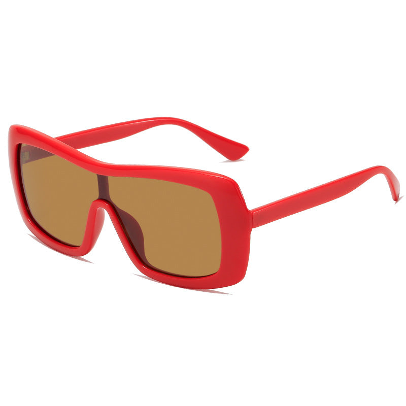Women's stylish oversized sunglasses in futuristic design Kalsten