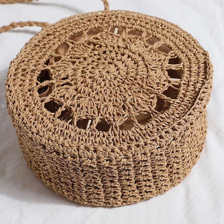 Round Macrame Crossbody Bag Kalsten