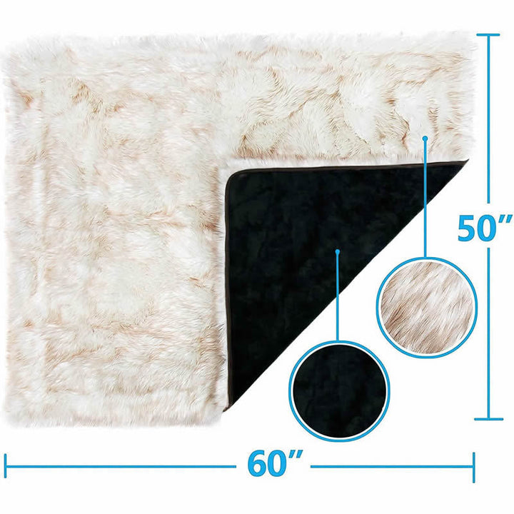Unisex soft pet blanket with luxurious plush Kalsten