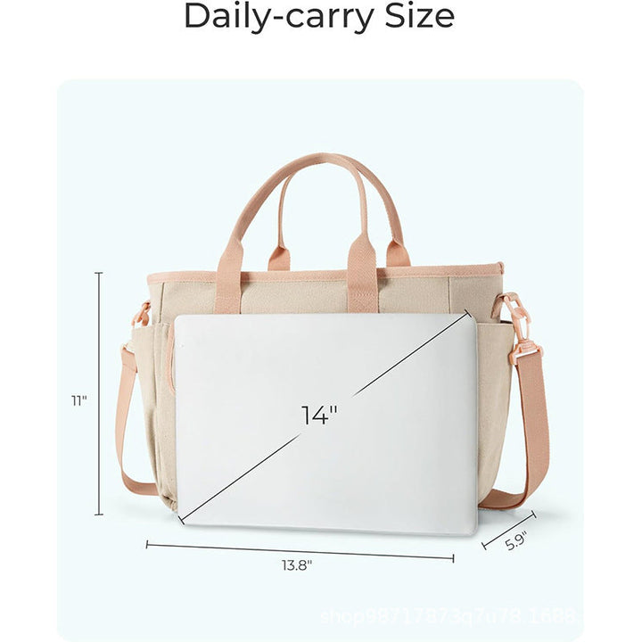 Versatile tote bag with compartments Kalsten