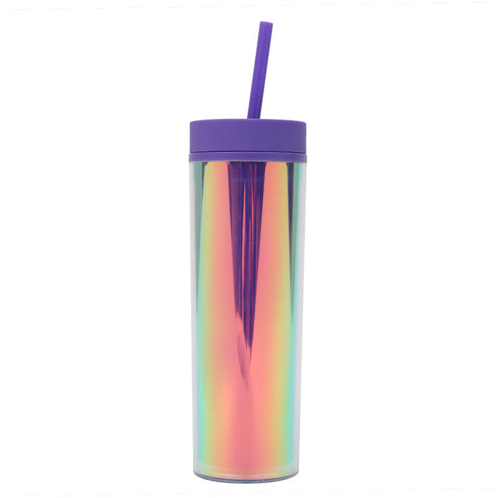 Women High-Quality Water Cup with Integrated Straw Kalsten