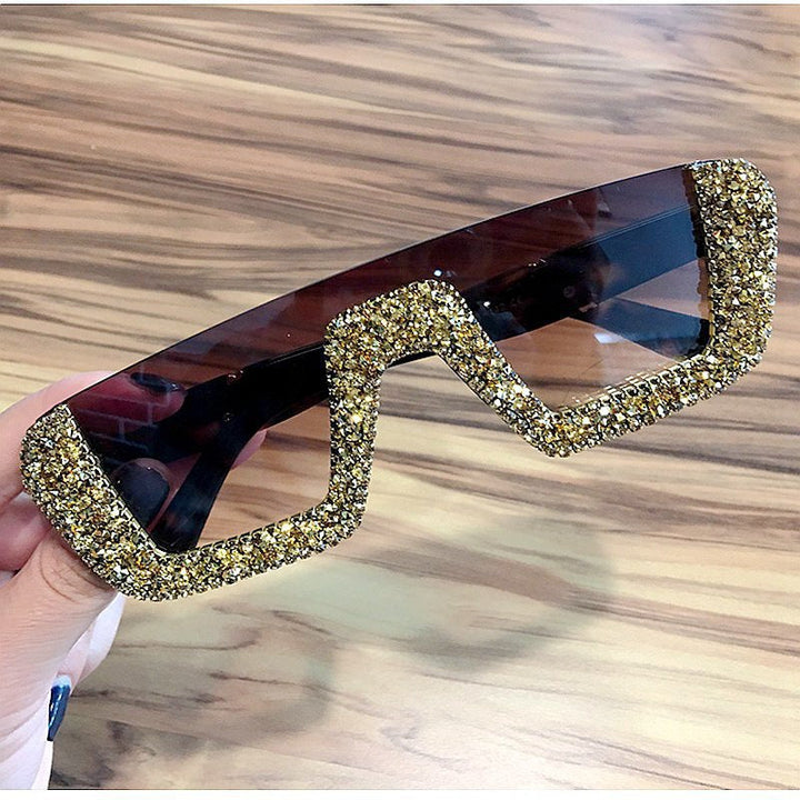 Ladies elegant glitter sunglasses with striking frame Kalsten