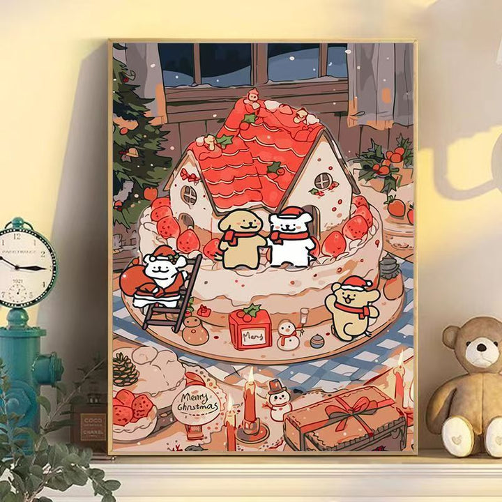 Playful Cartoon Dog Wall Art Kalsten