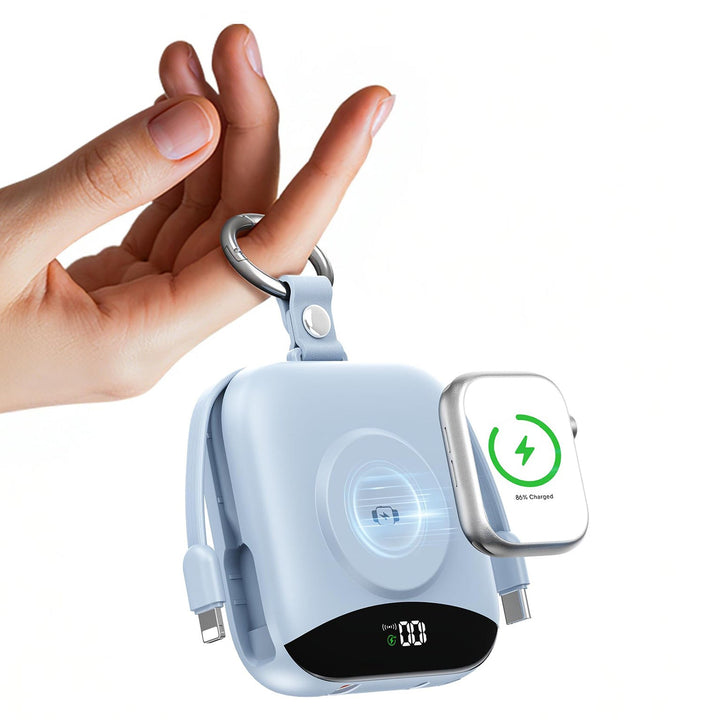 Portable Wireless Charger with Integrated Power Bank Kalsten