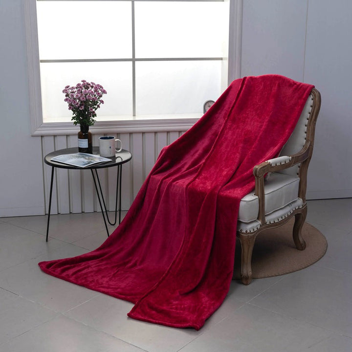 Women especially cozy and warming plush blanket Kalsten