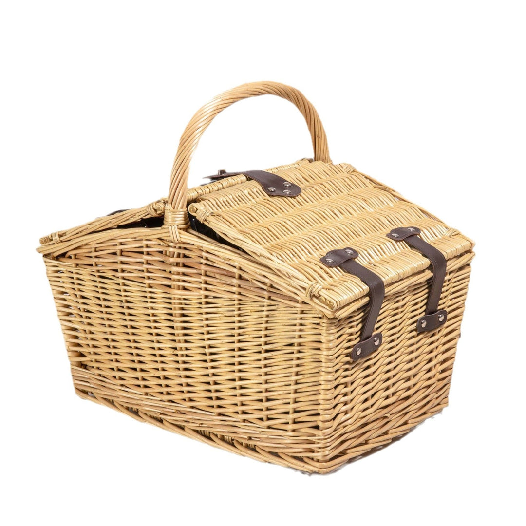 Women's basket for comfortable picnicking with practical lid Kalsten