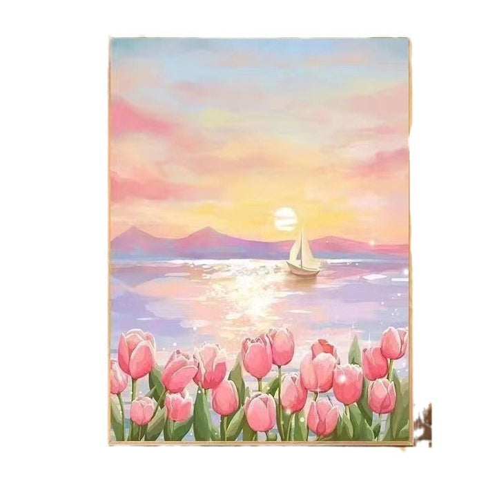 DIY Landscape Paint by Numbers Art Kit Kalsten